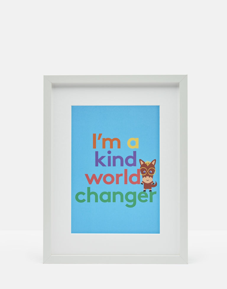 Kind World Changer Pencil, Card and Poster Gift Pack