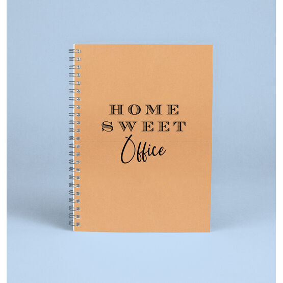 "Home Sweet Office" Work From Home Notebook