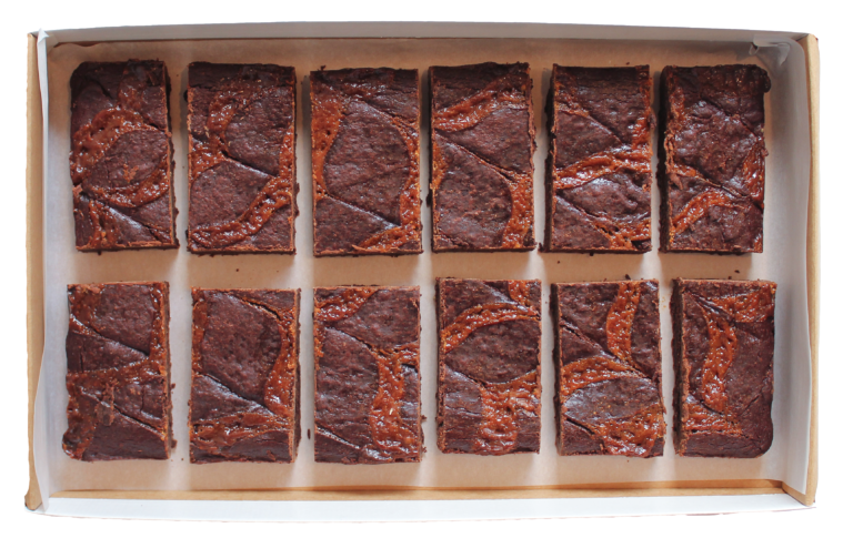 Letterbox Brownie - Salted Caramel (GF)