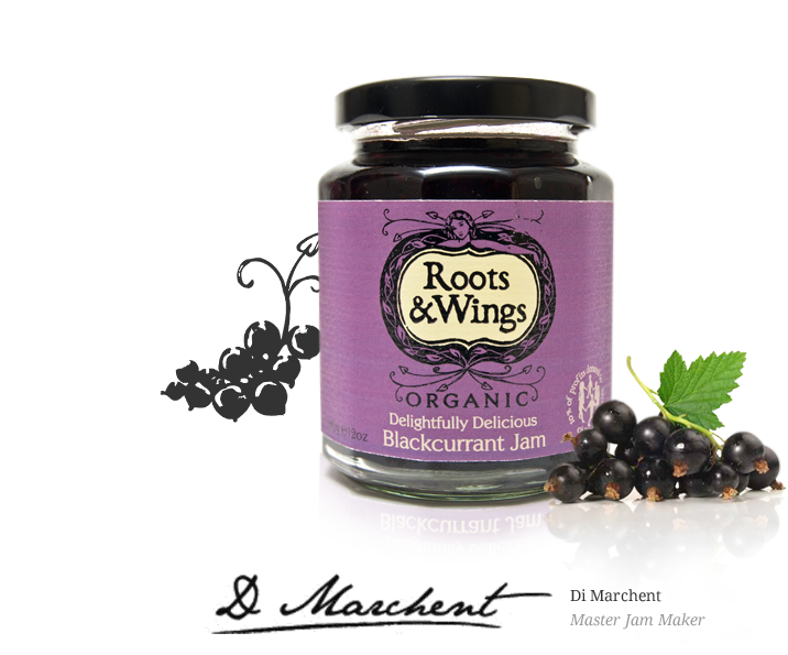 Organic Blackcurrant Jam