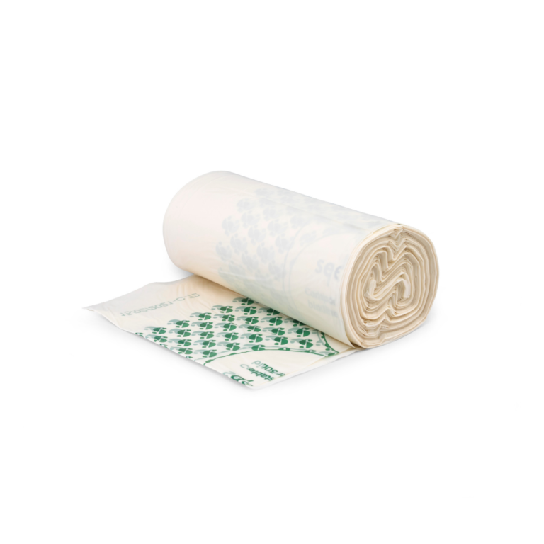 Large Compostable Bin Liners 3 x 30L Rolls (Multi-pack, 75 Bags)
