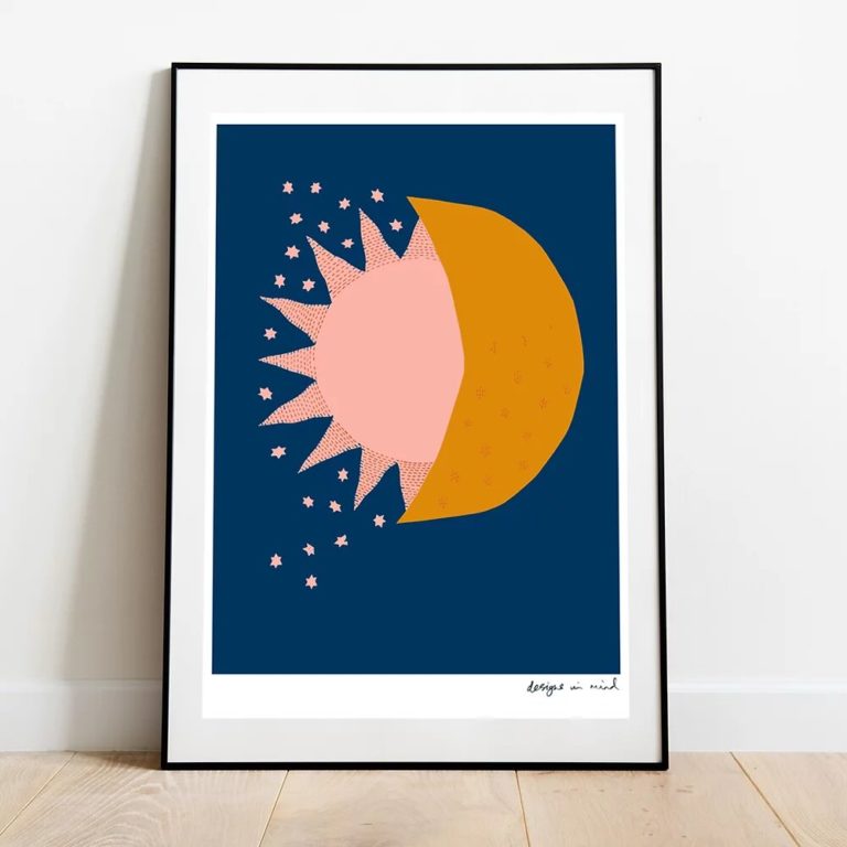 A3 Print - Eclipse, Starry Night Collection