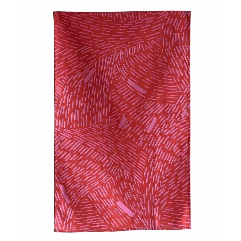 Bijoux Collection - Pink Rain Tea Towel