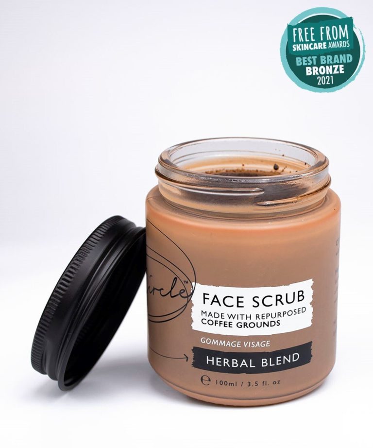 Coffee Face Scrub – Herbal Blend (180ml)