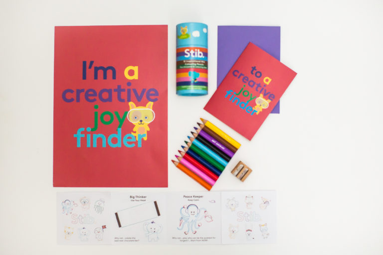 Creative Joy Finder Pencil, Card and Poster Gift Pack