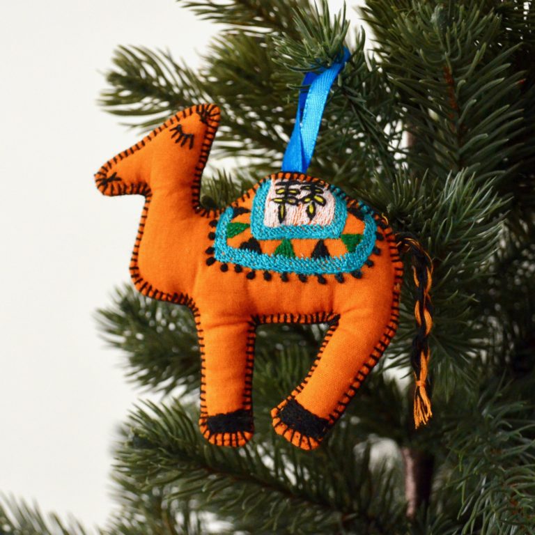 Camel Christmas Tree Decoration