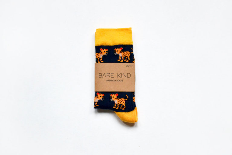 'Save the Leopards' Bamboo Socks