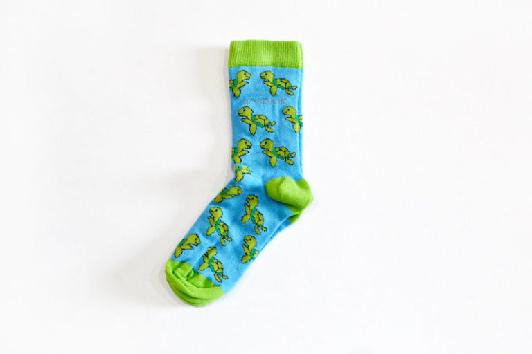 'Save the Turtles' Bamboo Socks for Kids